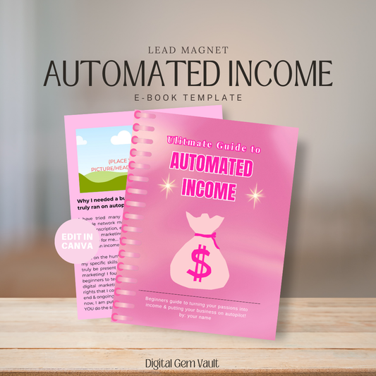 PLR Lead Magnet Automated Income