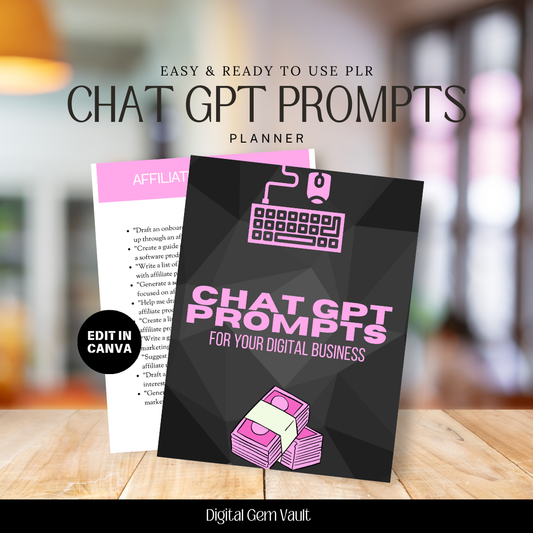 PLR Chat GPT Prompts
