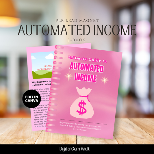 PLR Lead Magnet Automated Income